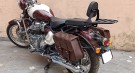 Fit For Royal Enfield Classic 650 Brown Color Bags With Saddle Stay Mounting - SPAREZO